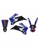 Kit grafic BLACKBIRD YAMAHA WR 250F '07-'14, WR 450F '07-'11 DREAM 4 culoare Albastru Negru