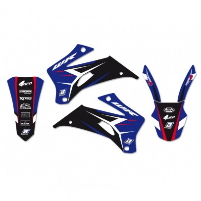 Kit grafic BLACKBIRD YAMAHA WR 250F '07-'14, WR 450F '07-'11 DREAM 4 culoare Albastru Negru