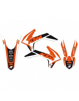 Kit grafic BLACKBIRD KTM SX/SX-F '13-'15, EXC/EXC-F '14-'16, DREAM 4 culoare Portocaliu Negru