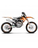 Kit grafic BLACKBIRD KTM SX/SX-F '19-'22, EXC/EXC-F '20-'23 DREAM 4 culoare Portocaliu Negru