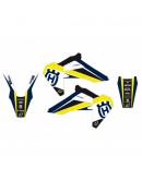 Kit grafic BLACKBIRD HUSQVARNA TC/FC '19-'22, TE/FE '20-'23 DREAM 4 culoare Albastru Galben