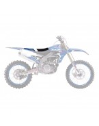 Husă șa BLACKBIRD YAMAHA YZ 250F '19-'22, YZ 450F '18-'19 DREAM 4 culoare Negru Albastru Alb