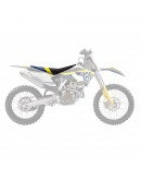 Husă șa BLACKBIRD HUSQVARNA FC/TC '14-'15, TE/FE '14-'16 DREAM 3 culoare Negru Albastru Galben