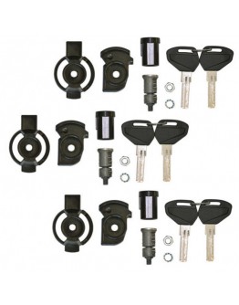 Set incuietori pentru topcase KAPPA - KGR33, KGR46, K49, K46, K47, K35 KFR, KVE, KMS SECURITY LOCK (3 buc.)