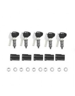 Set incuietori pentru topcase KAPPA - KGR33, KGR46, K49, K46, K47, K35 KFR, KVE, KMS SECURITY LOCK (5 buc.)