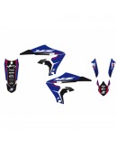 Kit grafic BLACKBIRD YAMAHA YZ 250F '19-'23, YZ 450F '18-'22 DREAM 4 culoare Albastru