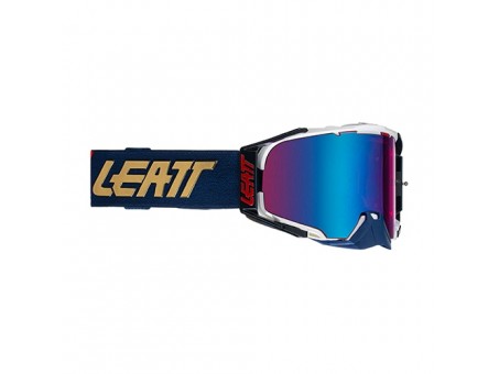 Ochelari Leatt Velocity 6.5 Iriz Royal Lens Blue UC 26% - Albastru/Alb