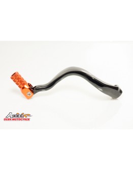 Pedala schimbator KTM LC8 950/990/1090/1190 '03-'18 aluminiu culoare negru, capat portocaliu (OEM-5834031144)