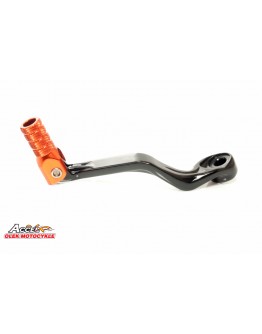 Pedala schimbator KTM SX65 '09-'23, GAS GAS MC 65 '21-'23, HUSQVARNA TC 65 '17-'23 aluminiu culoare negru, capat portocaliu (46234031044)(LCA4375)