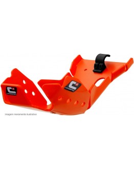 Scut protectie din plastic CROSSPRO MODEL 'EC DTC' pentru: HUSQVARNA TE 250/300 '17-'18, KTM EXC 250/300 '17-'19 culoare Portocaliu