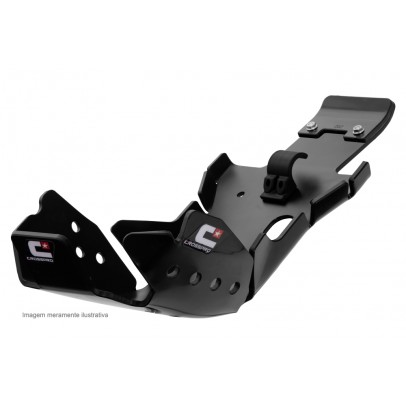 Scut protectie din plastic CROSSPRO model PRO-LINK DTC HARD ENDURO pentru: BETA 250/300 RR '20-'23 culoare Negru