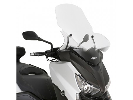 Parbriz moto KAPPA - YAMAHA X-MAX 125-250 (14), X-MAX 400 (13-14) 73 X 59 CM Transparent - necesar Kit montaj D2111KIT