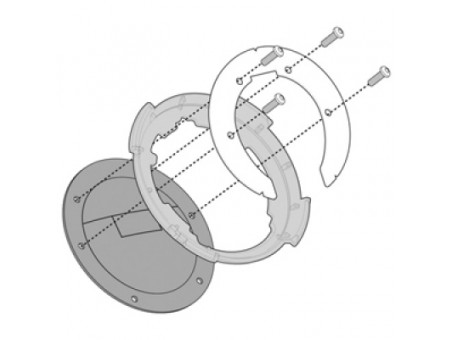 Suport geanta rezervor TANKLOCK KAPPA - BMW G650 GS '11-14