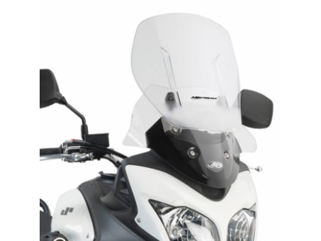 Parbriz moto KAPPA - SUZUKI DL 650 V-STROM (11-16) Airflow reglabil Transparent