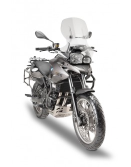 Parbriz moto KAPPA - BMW F 700 GS (13) Airflow reglabil Transparent