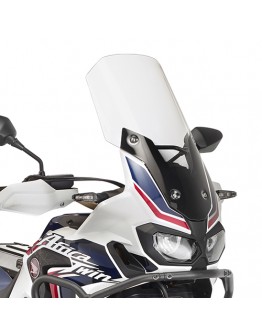 Parbriz moto KAPPA - HONDA CRF 1000L AFRICA TWIN (16-19), CRF 1000L AFRICA TWIN ADVENTURE SPORTS (18-19) 60 X 35 CM Transparent