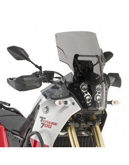 Parbriz moto KAPPA - YAMAHA TENERE 700 (19) Fumuriu