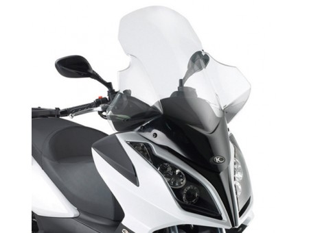 Parbriz moto KAPPA - KYMCO Downtown 125i/200i/300i (09-17), XTown 125-300 (16-18) 81.5 x 64 Transparent