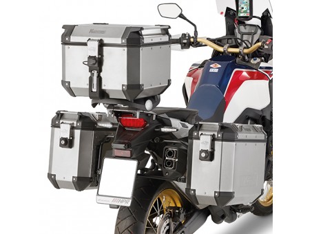 Suport pentru genti laterale KAPPA montare rapida MONOKEY HONDA CRF 1000L AFRICA TWIN (16-17) - MONOKEY RETRO-FIT K-VENTURE ALU si K'MISSION ALU