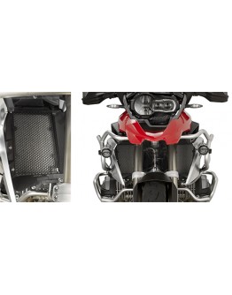 Protectie radiator KAPPA - BMW R 1200GS (13-16), R 1200GS ADVENTURE (14-16) Negru