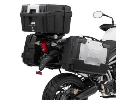 Suport pentru topcase KAPPA - TRIUMPH TIGER 800 / 800XR/ 800XC '11-'17, TIGER 800XC/XR '18-'19 (cu placa MONOKEY)