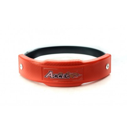 Protectie Evacuare ACCEL - Diametru 102-127MM - Rosu