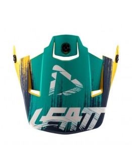 Leatt vizor pentru casca GPX 3.5 V19.1 Gold/Teal - Albastru/Galben