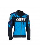 Geaca Offroad Leatt Moto 4.5 X-Flow Blue - Albastru/Negru