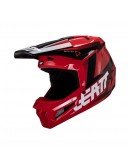 Casca Offroad Moto Leatt 2.5 V24 - Rosu