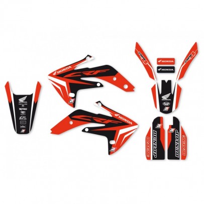 Kit grafic BLACKBIRD HONDA CRF 150 '07-'24 DREAM 4 culoare Rosu