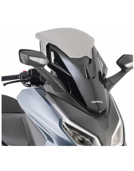 Parbriz moto KAPPA - HONDA FORZA 125/350 '21-'22, FORZA 350 '21-'23 (48 X 47 CM) Fumuriu