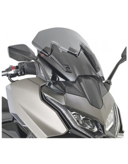 Parbriz moto KAPPA - KYMCO AK550 PREMIUM '23, Fumuriu