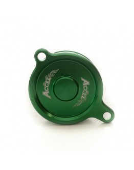 Capac filtru ulei ACCEL KAWASAKI KXF 450 '06-15, KFX 450R '08-14 culoare verde