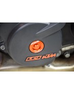 Capace de motor SCAR KTM 250 / 350 SXF '11-'24, SX 450F '23-'24, 250 / 350 EXCF '12-'24, FREERIDE, DUKE, ADVENTURE - Portocaliu