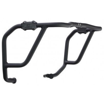 Crashbar aluminiu CROSSPRO pentru HUSQVARNA NORDEN 901 '22-'23, NORDEN 901 EXPEDITION '23- culoare Negru