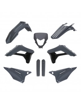 Kit plastice POLISPORT - (FULL KIT) SHERCO SE-R/SEF-R '24 - Gri/Negru