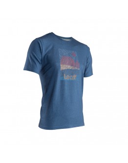 Tricou Leatt Core Denim - Albastru	