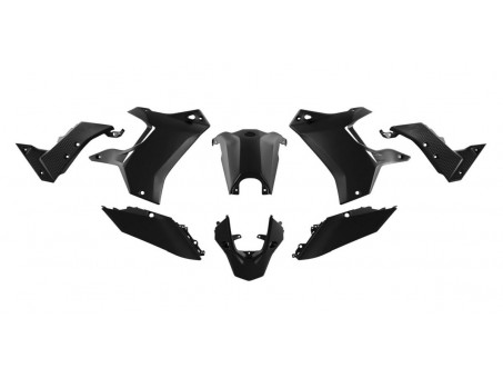 Kit Plastic Racetech (RTech) T7 Revolution Yamaha Tenere 700 '19-'24 (Fara Aripa Fata) - Negru