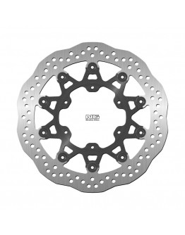 Disc frana fata NG -  APRILIA ETX 600 PEGASO '86-'92, PEGASO 650 '91-'08, BMW F 650CS/GS/DAKAR '94-'07, F 650/800/700GS '07-'18, G 650GS/X COUNTRY/X CHALLENGE '07-'15, HUSQVARNA TR 650 STRADA '12-'14 (300X105X5MM) (6X6,25MM) WAVE flotant