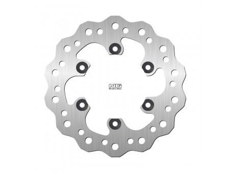 Disc frana spate NG - KAWASAKI D TRACKER 250 '03, KDX 220 '99-'05, KDX 250R '92-, KLX 250D TRACKER '00-, KLX 300R '96-'07, KLX 250S '05-'10, KLX 250E '93-'95, SUZUKI DR 250SB '03-, (220X100X4MM) (6X10,25MM) WAVE