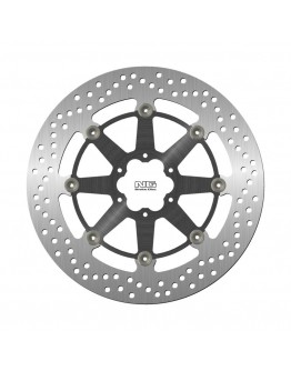 Disc frana fata NG -  BMW HP4 1000 '11-'17, MOTO GUZZI AUDACE 1400 '15-'20, CALIFORNIA 1400 '13-'20, ELDORADO 1400 '15-'20, MGX-21 1400 '15-'20 (320X64X5MM) (6X8,50MM) flotant (centru aluminiu)