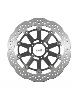 Disc frana fata NG -  SUPER DUKE 1290GT '14-'22, SUPER DUKE 1290R/RR '21-'22 (320X64X5MM) (5X8,25MM) WAVE flotant (centru aluminiu)