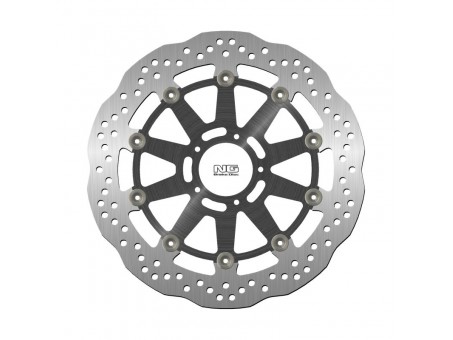 Disc frana fata NG -  SUPER DUKE 1290GT '14-'22, SUPER DUKE 1290R/RR '21-'22 (320X64X5MM) (5X8,25MM) WAVE flotant (centru aluminiu)