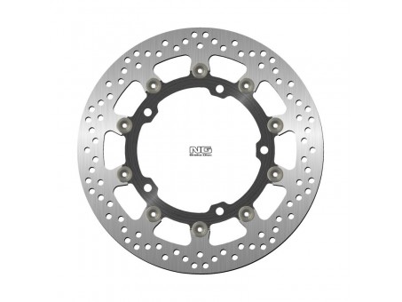 Disc frana fata NG -  KAWASAKI NINJA 400 / Z 400 '18-'22, ZX-25R '21-'22 (310X141,75X5MM) (5X10,25MM) (centru aluminiu)