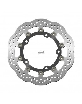 Disc frana fata NG -  KAWASAKI NINJA 400 / Z 400 '18-'22, ZX-25R '21-'22 (310X141,75X5MM) (5X10,25MM) WAVE (centru aluminiu)