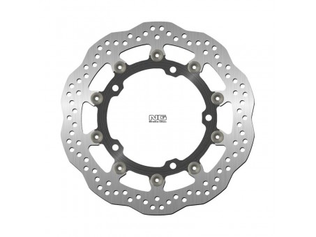 Disc frana fata NG -  KAWASAKI NINJA 400 / Z 400 '18-'22, ZX-25R '21-'22 (310X141,75X5MM) (5X10,25MM) WAVE (centru aluminiu)