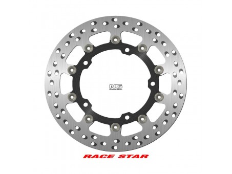 Disc frana fata NG -  RACE STAR PREMIUM KAWASAKI NINJA 400 / Z 400 '18-'22, ZX-25R '21-'22 (310X141,75X5MM) (5X10,25MM) (centru aluminiu, racire imbunatatita)