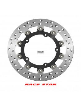 Disc frana fata NG -  RACE STAR PREMIUM YAMAHA MT-03 '16-'22, R3 '19-'22, YZF-R25 '14-'17, YZF-R3 '15-'18 (298X132X5MM) (5X8,25MM) (centru aluminiu, racire imbunatatita)