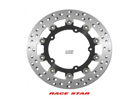 Disc frana fata NG -  RACE STAR PREMIUM YAMAHA MT-03 '16-'22, R3 '19-'22, YZF-R25 '14-'17, YZF-R3 '15-'18 (298X132X5MM) (5X8,25MM) (centru aluminiu, racire imbunatatita)