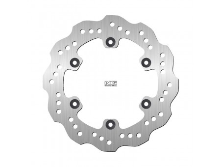 Disc frana spate NG - YAMAHA DT 125X SUPERMOTARD '05-'06, WR 125R/X SUPERMOTARD '09-'17 (220X115X4,5MM) (6X8,25MM) WAVE